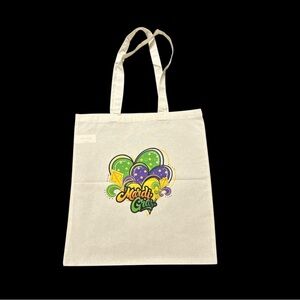 Mardi Gras Themed Tote Bag -